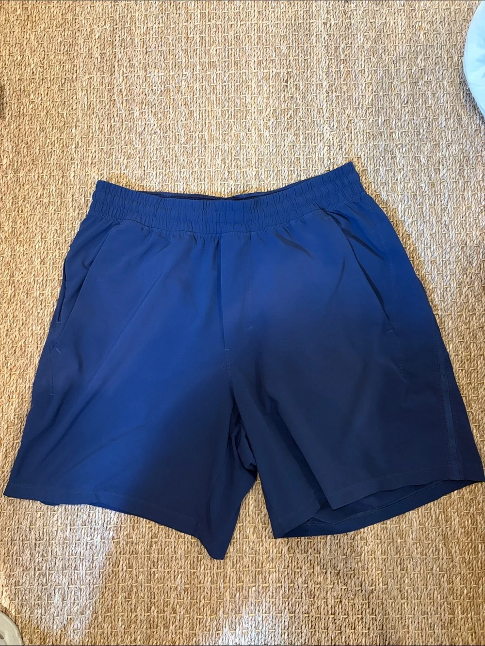 Navy Lululemon Shorts Size Medium - Picture 1 of 4